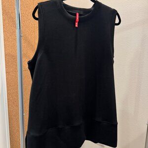 SPANX AirEssentials Tunic Muscle Tank Very Black 1X